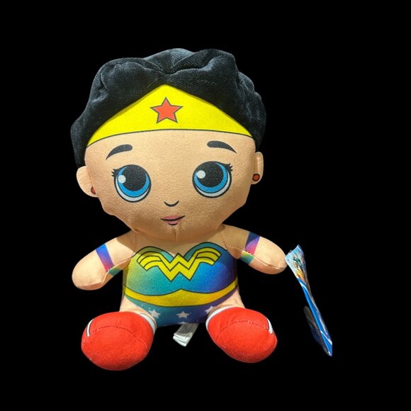 DC Comics Justice League Wonder Woman 6" Plush Super Hero Gradient Collection - Picture 1 of 4